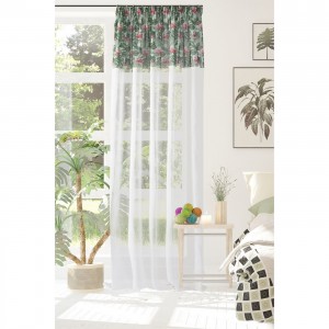 Perdea Botanic Multicolor, 140 x 250 cm, 1 bucata