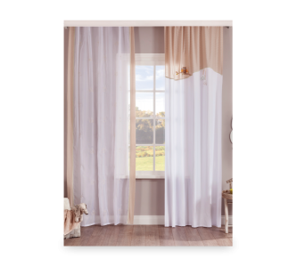 Perdea Natura Baby 160 X 260 cm 1 bucata White / Cream