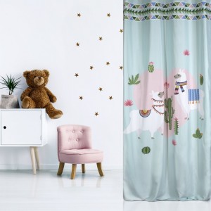 Perdea pentru copii Lama Multicolor, 140 x 250 cm, 1 bucata