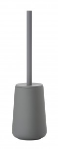 Perie toaleta cu suport ceramic Nova One, Zone-Gri