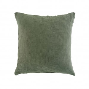 Perna decorativa cu husa detasabila, Angelia Kaki, 40 x 40 cm