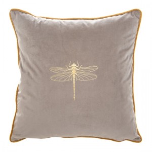 Perna decorativa cu husa detasabila Butt II Velvet Bej, 45 x 45 cm