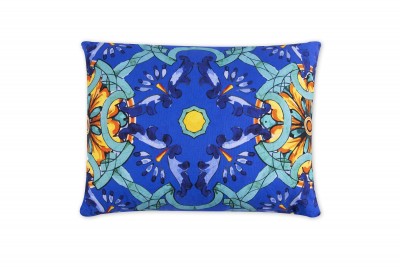 Perna decorativa cu husa detasabila, L50xl40 cm, Trinacria Bleumarin