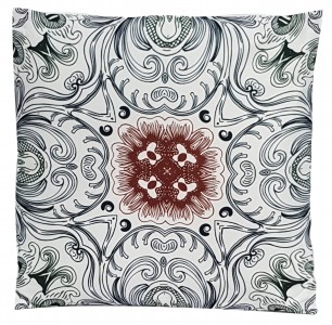 Perna decorativa Home, Grey 3070-01, L45xl45 cm