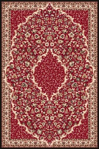 Covor Persea Dark Red, Wilton