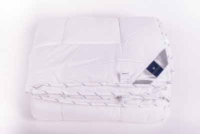 Pilota din bumbac 4 anotimpuri Bambus Alb, 200 x 135 cm