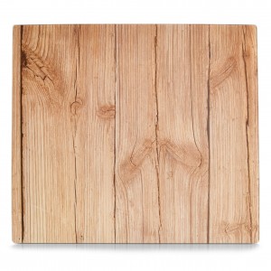 Placa din sticla protectie perete/plita, Wood, l56xA50 cm
