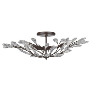 Plafoniera Chiaro Flora Leticia 343011906