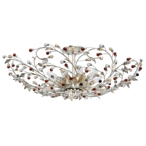 Plafoniera Chiaro Flora Viola 298013309