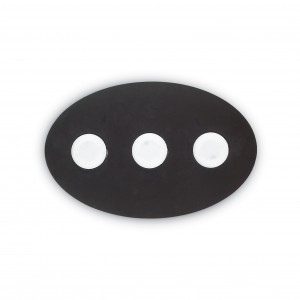 Plafoniera Logos PL3 Black