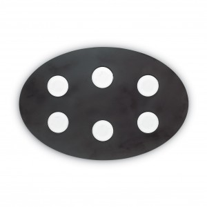 Plafoniera Logos PL6 Black