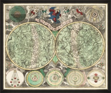 Tablou Framed Art Planisphaerium Celeste 