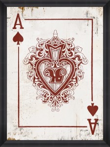 Tablou Framed Art Play Cards III