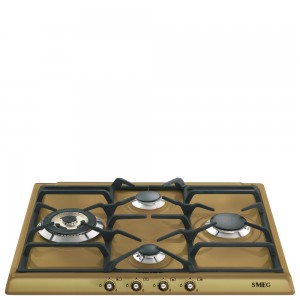 Plita incorporabila gaz SR764, Alama, 60 cm, Cortina, SMEG