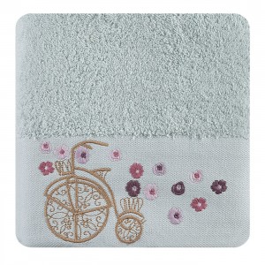 Prosop baie din bumbac Joy Bleu