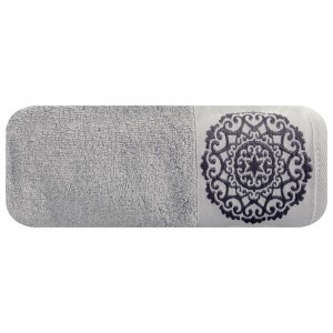 Prosop baie din bumbac Kim Gri