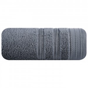 Prosop baie din bumbac Wiki Gri, 50 x 90 cm