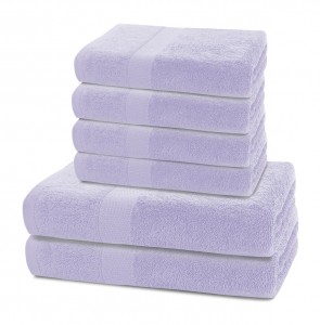 Set 6 prosoape de baie Marina Purple
