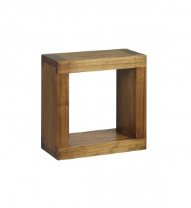 Raft modular din lemn si furnir, Star Square Nuc, l40xA20xH40 cm