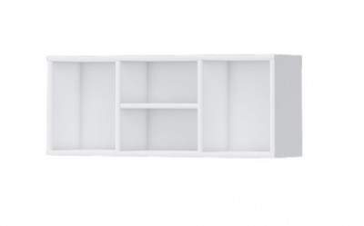 Raft suspendat din pal, pentru copii, Kiki VS2-94 Alb, l94xA25xH37 cm