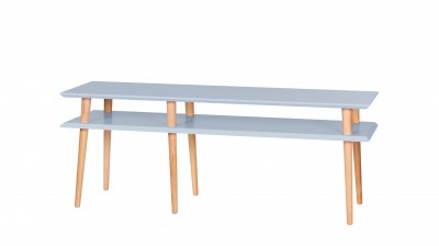 Comoda Mugo Light Grey, l139xA40xH45 cm