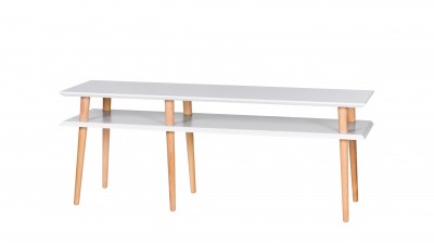 Comoda Mugo White, l139xA40xH45 cm