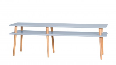 Comoda Mugo Light Grey, l159xA40xH45 cm