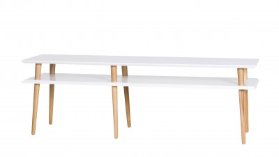 Comoda Mugo White, l159xA40xH45 cm