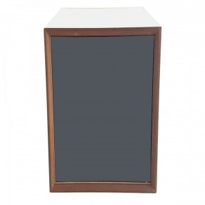 Dulap modular Pixel Graphite / White, l40xA40xH80 cm