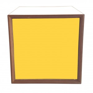 Dulap modular Pixel Yellow / White, l40xA40xH40 cm
