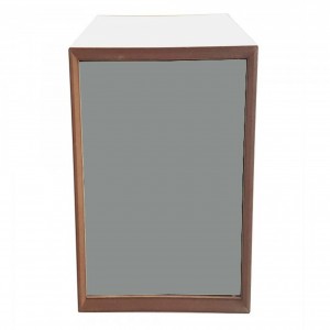 Dulap modular Pixel Dark Grey / White, l40xA40xH80 cm