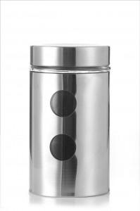 Recipient cu capac din sticla Loft, 1 L