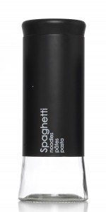 Recipient pentru paste Cantina Black, Flirt, 1,8 L