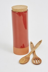 Recipient pentru paste si 2 linguri lemn, Jamie Oliver