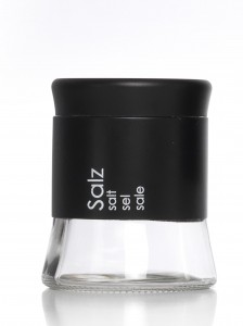 Recipient pentru sare Cantina Black, Flirt, 700 ml