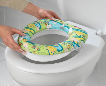 Reductor WC pentru copii, Baby Soft Multicolor, l28,5xA30,5 cm