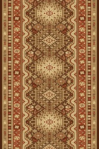 Traversa Remo Dark Brown, Wilton-100 x 200 cm