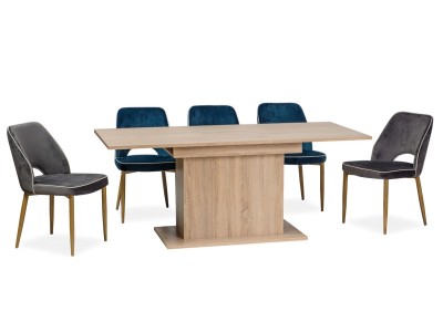 Masa extensibila din pal Reiki II, L140-180xl80xh75 cm