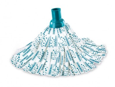 Rezerva pentru mop Classic, Turcoaz / Alb