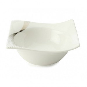 Set 6 boluri Alb, Frequency, 18 cm