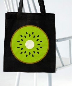 Sacosa din bumbac Dark Kiwi