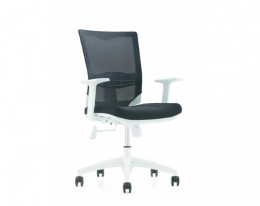 Scaun de birou ergonomic, tapitat cu stofa Novo S133 Grey, l66xA56xH88-96 cm