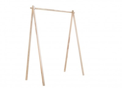 Cuier din lemn de pin Hongi Natural, l150xA74xH177 cm