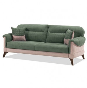 Canapea extensibila 3 locuri Sella Green K4