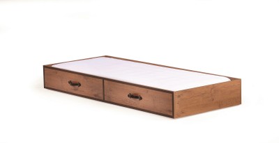 Sertar pat din pal, pentru copii, Pirate Large Maro, l193xA95xH24 cm