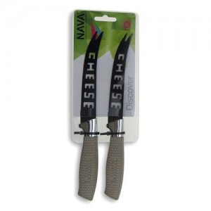 Set 2 cutite branzeturi, Misty Gri