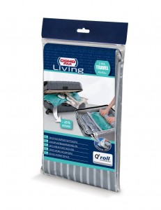 Set 3 saci pentru vidat, Bon Ton Medium Gri, L50xl40 cm