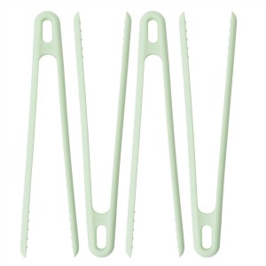 Set 4 clesti pentru grill, Green, 28 cm, Leo Line