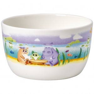 Set 6 boluri cereale pentru copii, din portelan, Lily In Magicland Multicolor, 450 ml, Villeroy & Boch