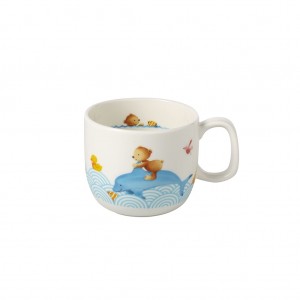 Set 6 cani pentru copii, din portelan, Happy As A Bear Small II Multicolor, 180 ml, Villeroy & Boch